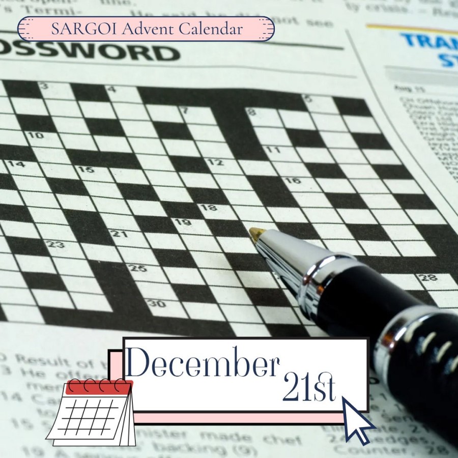 Crossword Birthday 